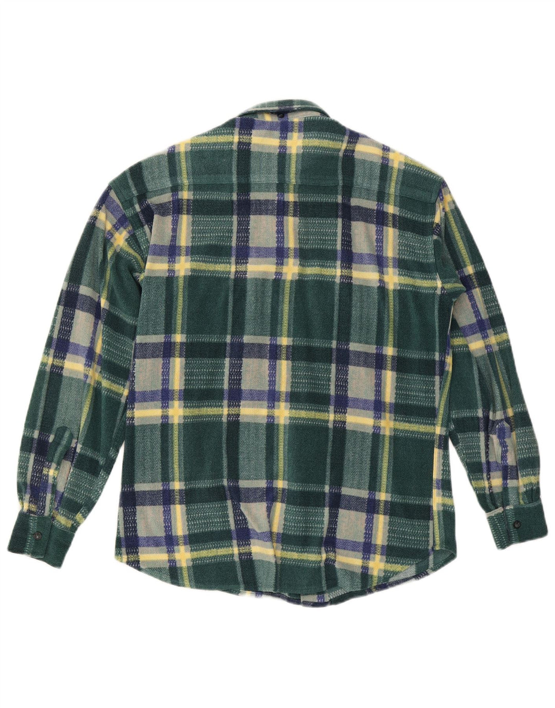 Fila Mens Fleece Shirt IT 46 Small Green