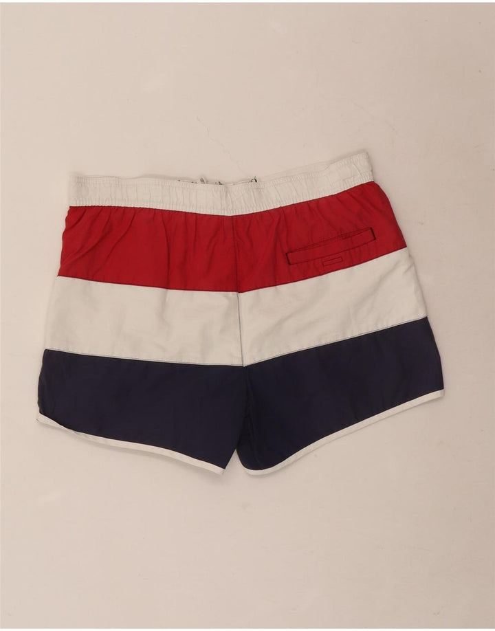 Fila Mens Swimming Shorts Medium Multicoloured Colourblock Polyester