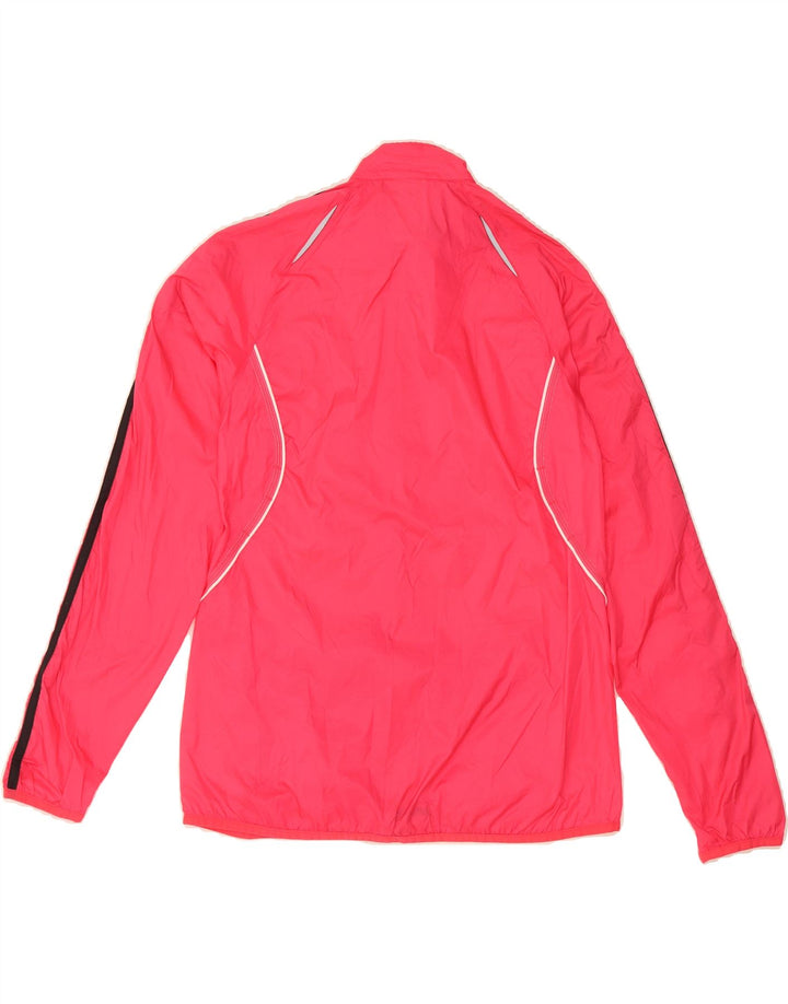 ADIDAS Womens Rain Jacket UK 12 Medium Pink Polyester Vintage Adidas and Second-Hand Adidas from Messina Hembry 