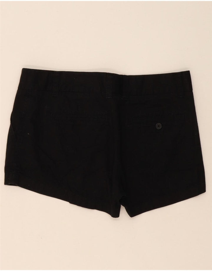 J. CREW Womens Broken In Chino Shorts US 6 Medium W32 Black Cotton Vintage J. Crew and Second-Hand J. Crew from Messina Hembry 