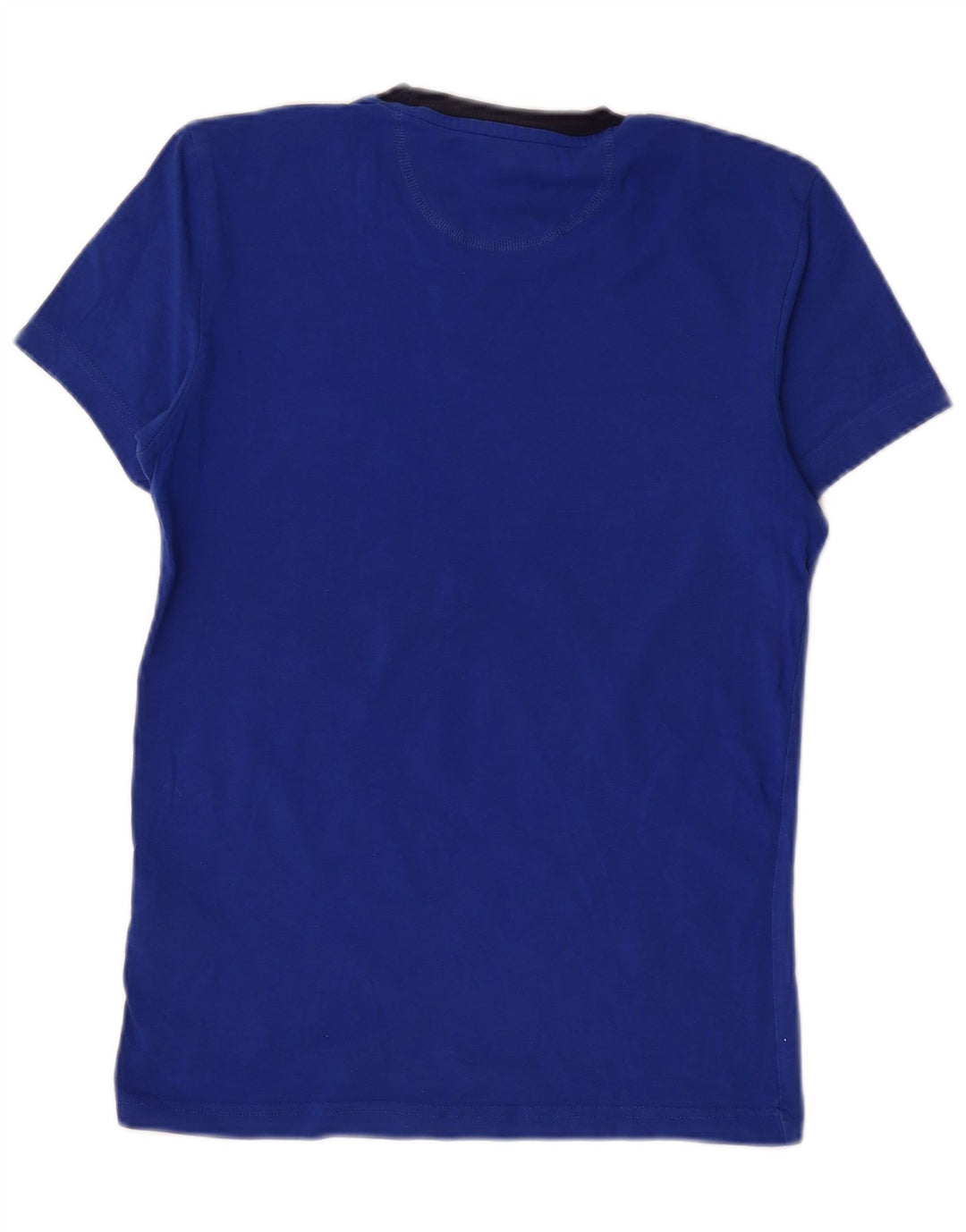 Adidas Mens Graphic T-Shirt Top Small Blue Cotton