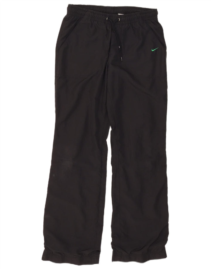 Nike Womens Tracksuit Trousers UK 12/14 Medium  Black Polyester