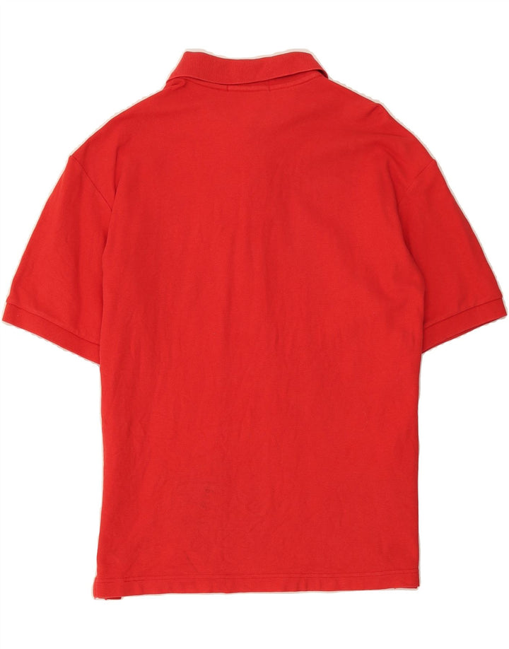 FILA Mens Polo Shirt IT 50 Medium Red Cotton Vintage Fila and Second-Hand Fila from Messina Hembry 