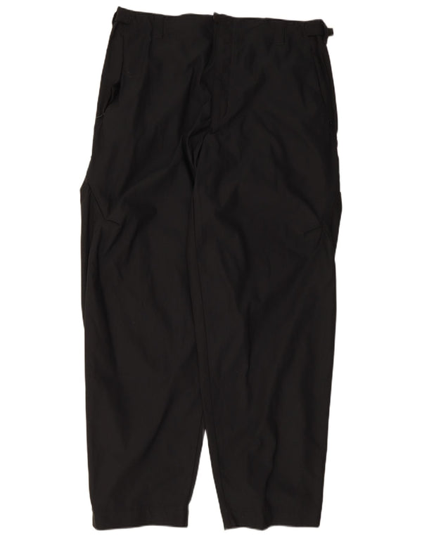 Nike Mens Dri Fit Hiking Cargo Trousers Large W34 L33 Black Cotton