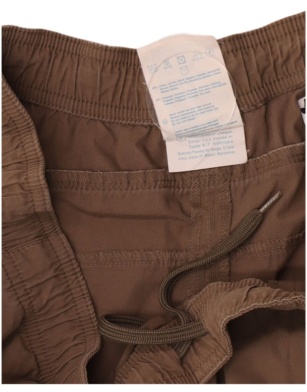 Champion Womens Capri Tracksuit Trousers 2XL  Brown Cotton
