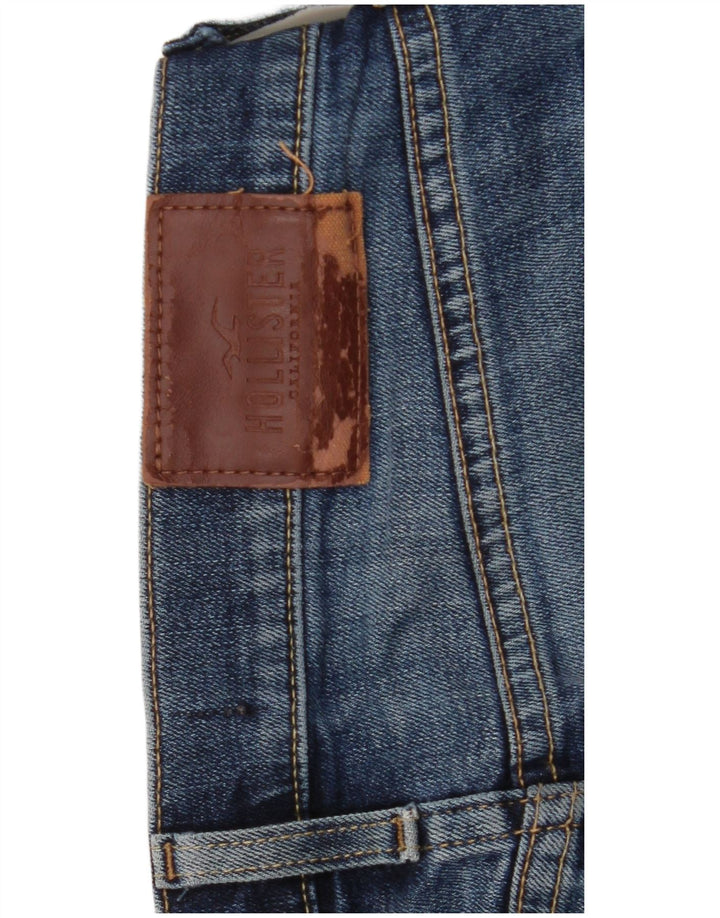 Hollister Mens Slim Jeans W30 L30 Blue Cotton