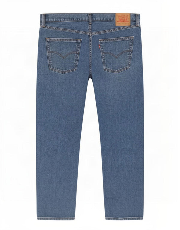 Levi's Mens 521 Tapered Jeans W40 L32 Blue Cotton