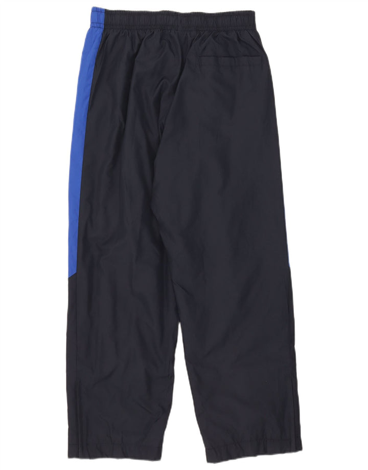 Nike Mens Tracksuit Trousers Medium Navy Blue Colourblock Polyester
