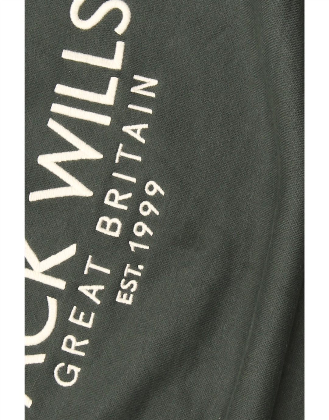 Jack Wills Mens Graphic Sweatshirt Jumper XL Khaki Cotton