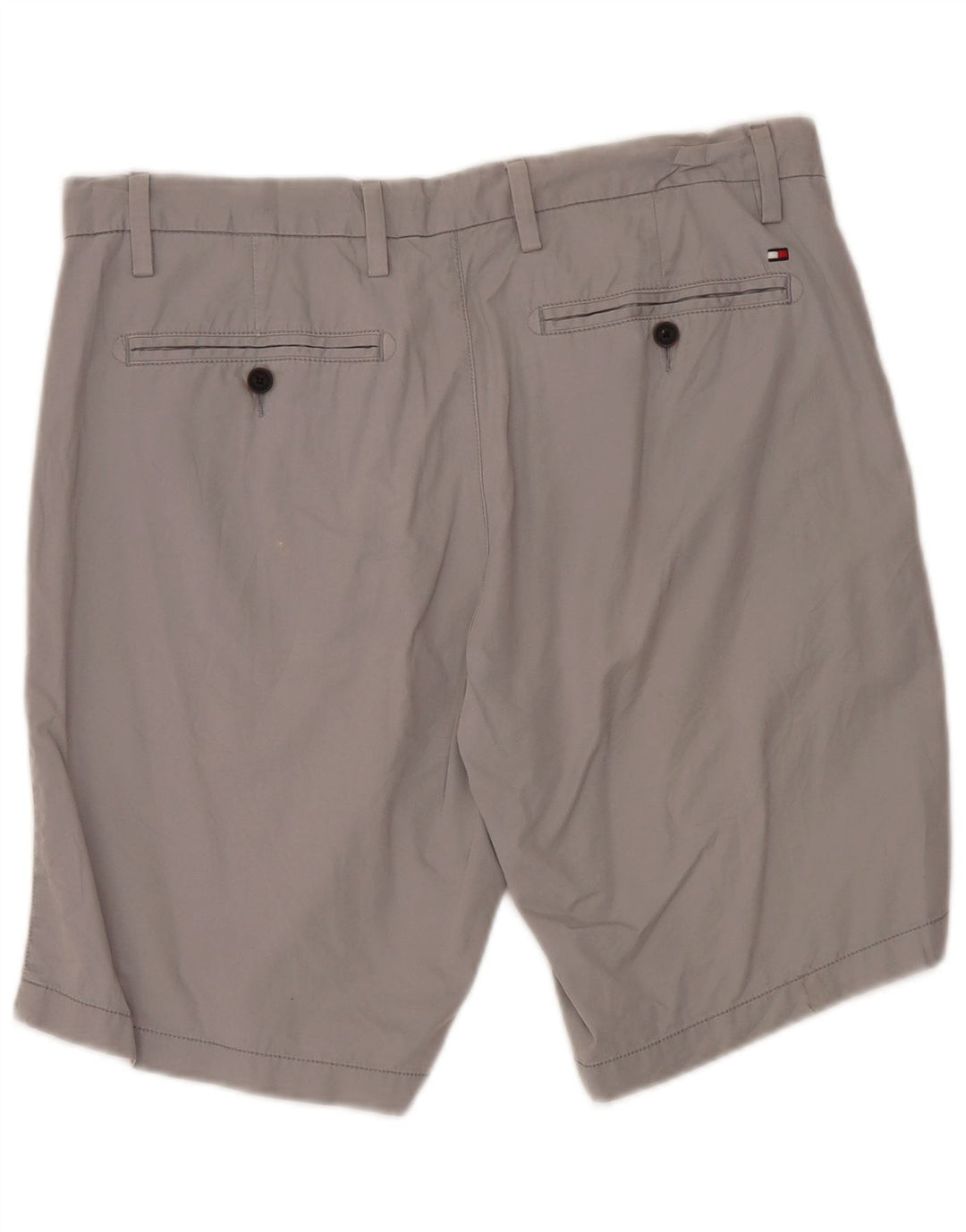 TOMMY HILFIGER Mens Chino Shorts W36 Large  Grey Cotton