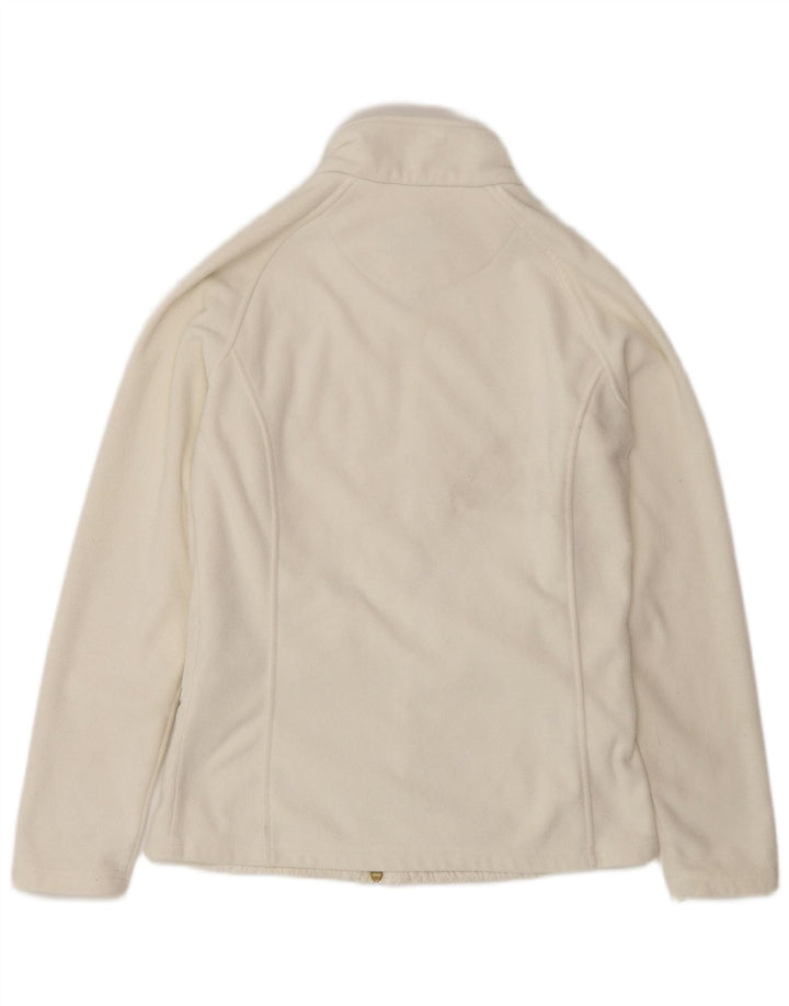 Musto Womens Fleece Jacket UK 10 Small  White Polyester