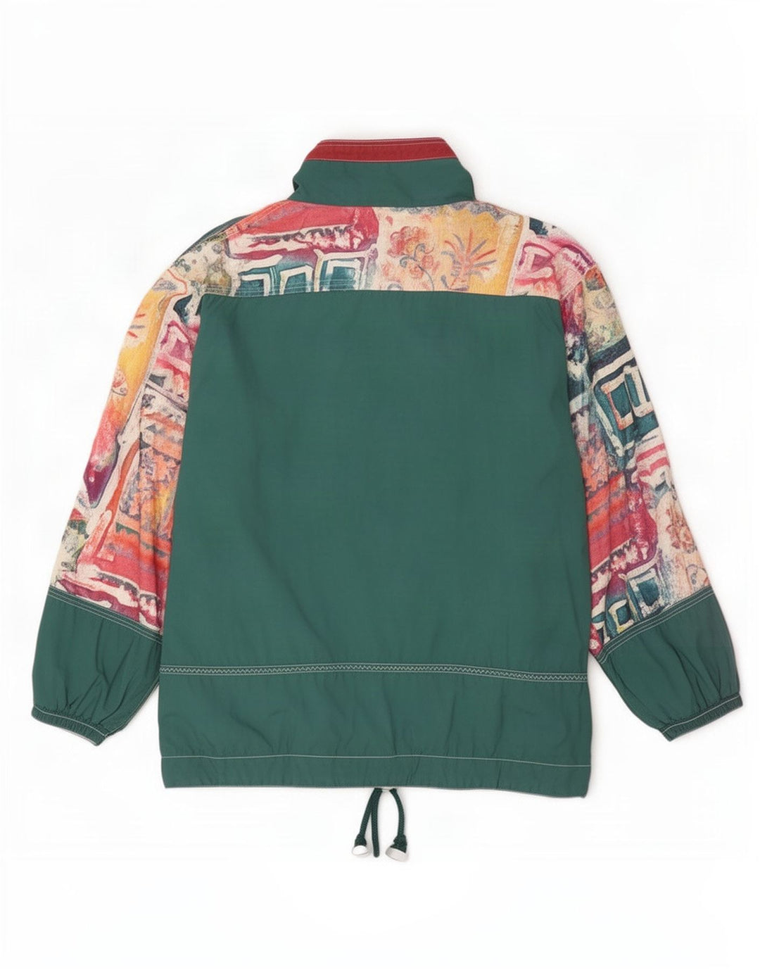 Vintage Mens Pullover Tracksuit Top Jacket XS Multicoloured Geometric