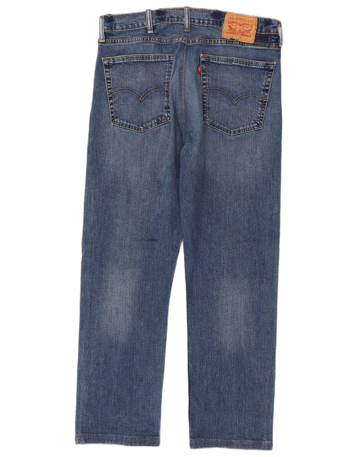 Levi's Mens 518 Straight Jeans W38 L29 Blue Cotton