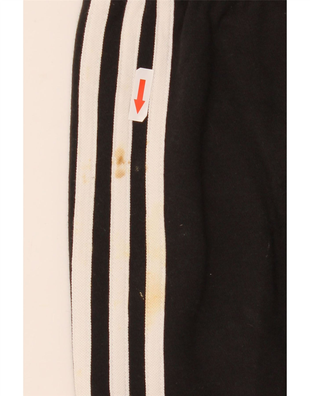 Adidas Womens Tracksuit Trousers Joggers Large Black Cotton