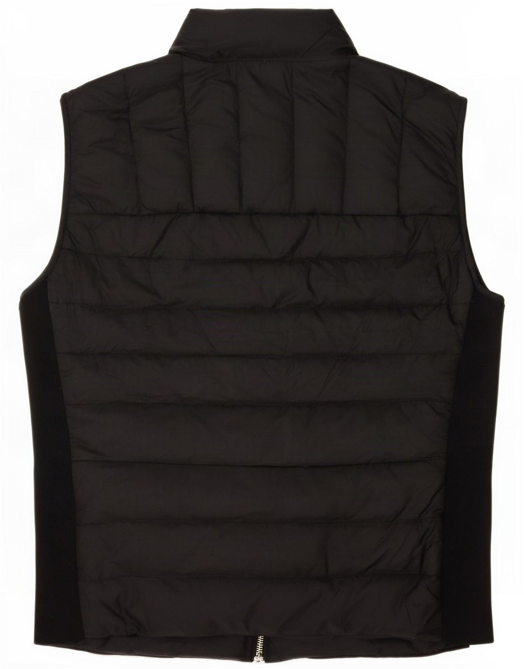 Zara Womens Padded Gilet UK 12 Medium Black Polyester