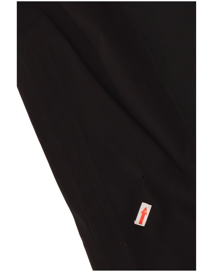 Under Armour Womens Straight Casual Trousers US 6 Medium W32 L30 Black