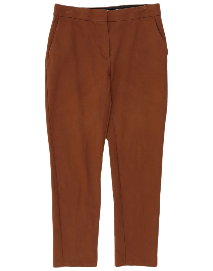 Max Mara Womens Slim Casual Trousers W30 L26 Brown