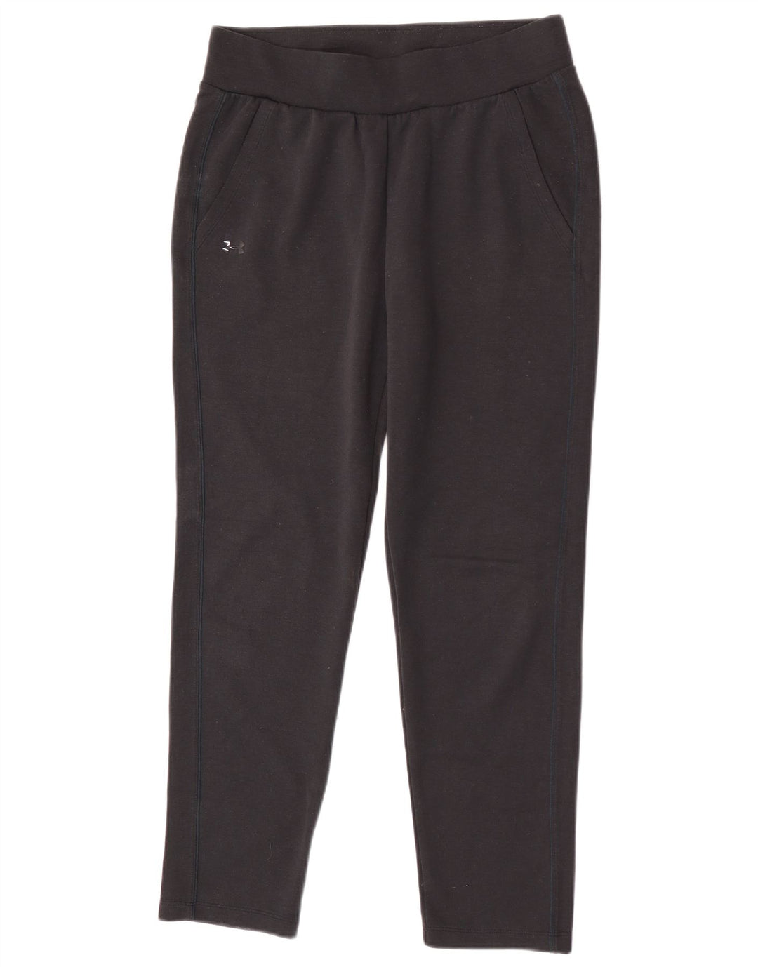 Under Armour Womens Tracksuit Trousers UK 14 Medium  Black Cotton