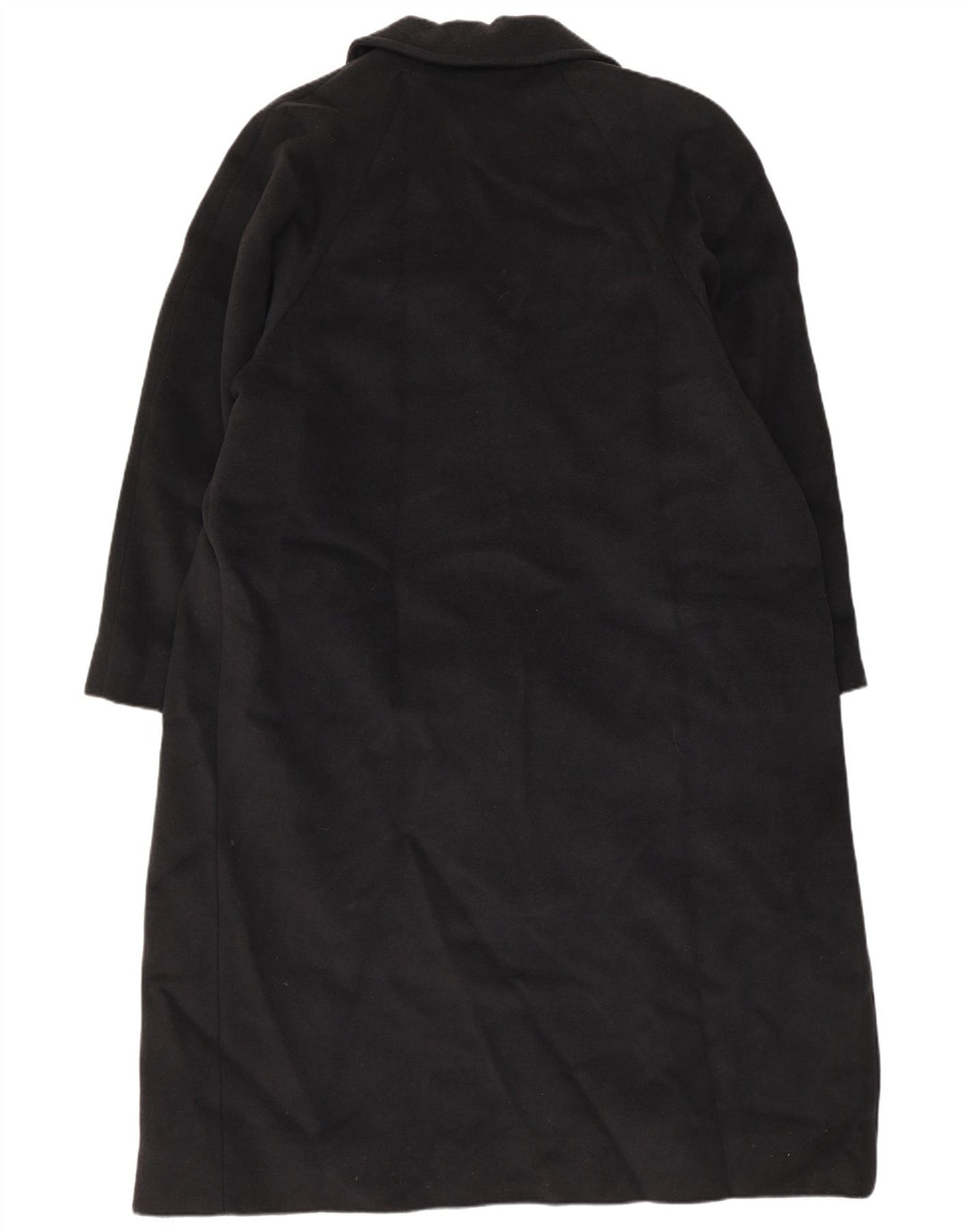 Vintage Womens Double Breasted Coat IT 52 2XL Grey Virgin Wool