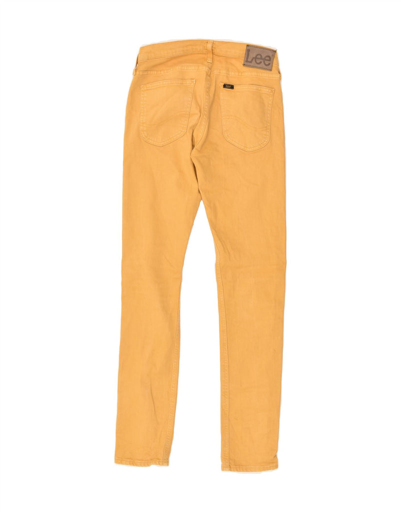 LEE Mens Skinny Jeans W28 L32 Yellow Cotton | Vintage Lee | Thrift | Second-Hand Lee | Used Clothing | Messina Hembry 