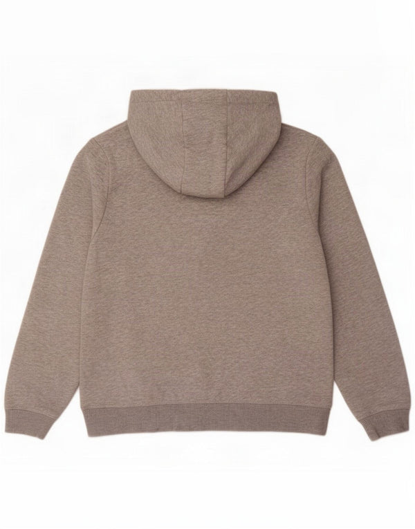 Crew Clothing Womens Oversized Hoodie Jumper UK 10 Small Grey Cotton