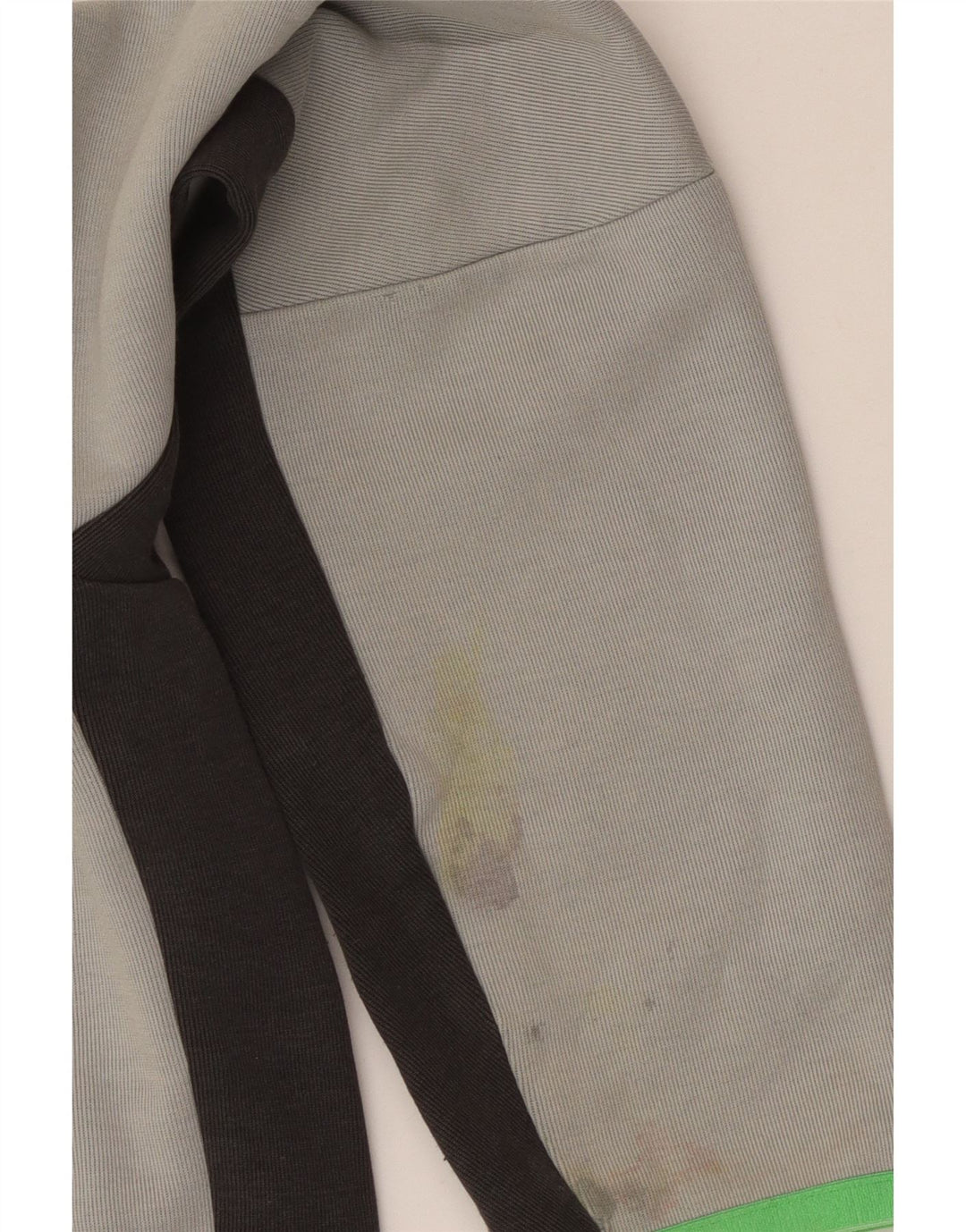 Nike Boys Zip Hoodie Sweater 12-13 Years Large Grey Cotton