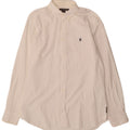 French Connection Mens Shirt Large White Cotton