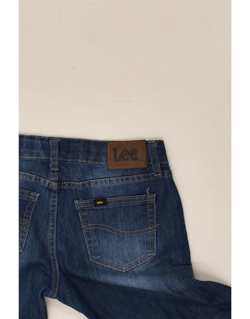 LEE Boys Straight Jeans 9-10 Years W26 L24  Navy Blue Cotton | Vintage Lee | Thrift | Second-Hand Lee | Used Clothing | Messina Hembry 