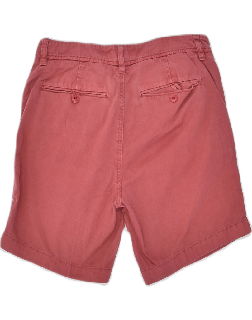 J. CREW Womens Chino Shorts US 2 2XS W30 Burgundy Cotton | Vintage | Thrift | Second-Hand | Used Clothing | Messina Hembry 