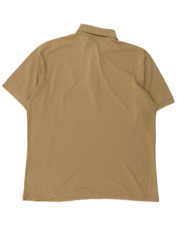Kappa Mens Polo Shirt XL Khaki Cotton