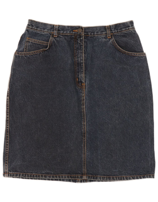 Jinglers Womens Denim Skirt EU 44 Large W32 Blue Cotton