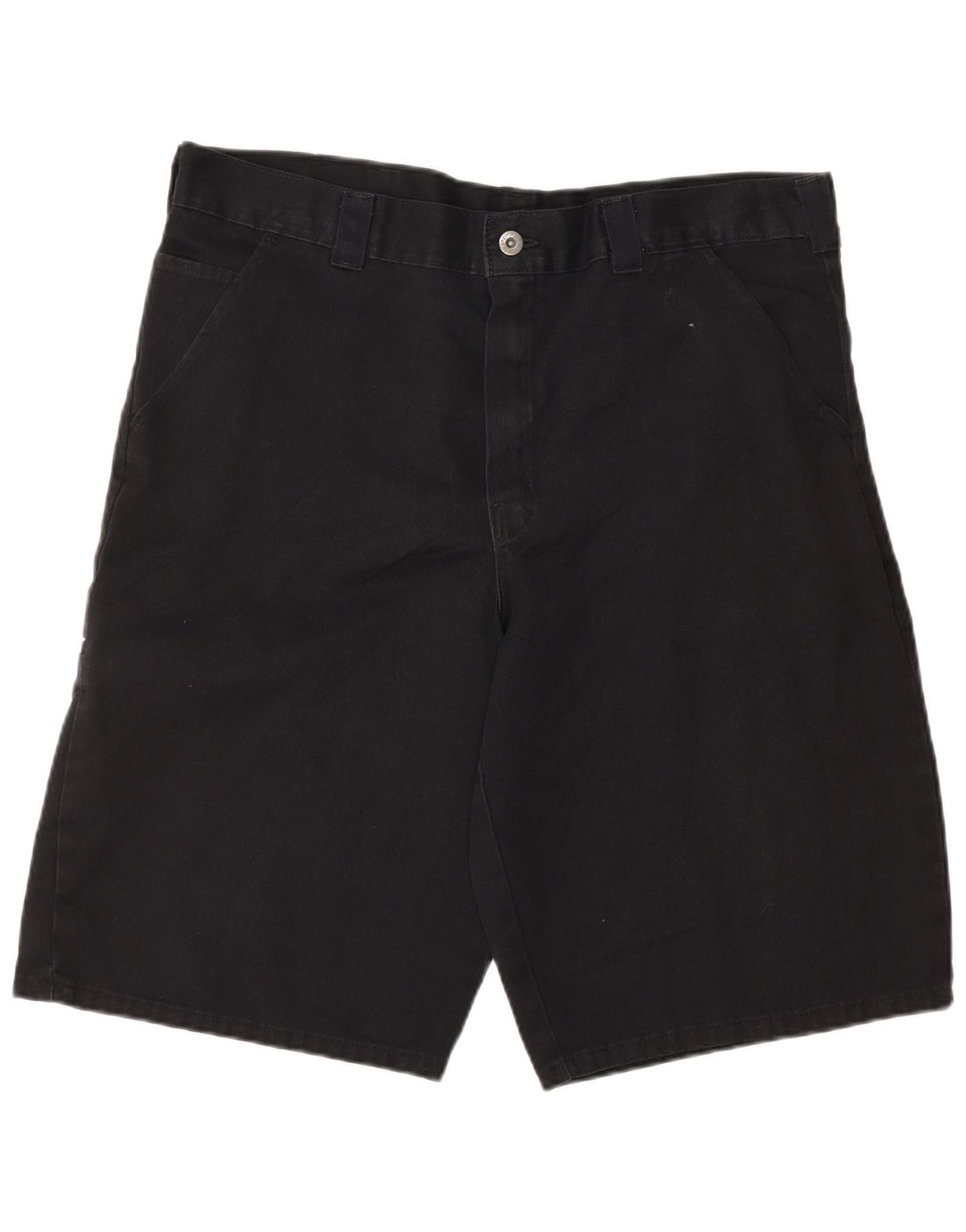 DICKIES Mens Cargo Shorts W36 Large Black Polyester