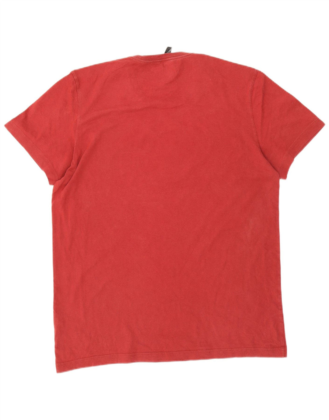 Adidas Mens Graphic T-Shirt Top Large Red Cotton