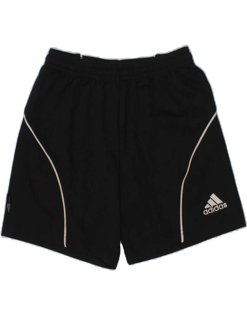 ADIDAS Boys Sport Shorts 5-6 Years Black Polyester | Vintage Adidas | Thrift | Second-Hand Adidas | Used Clothing | Messina Hembry 