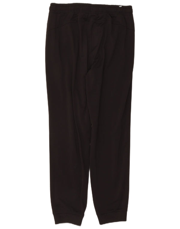 Puma Mens Tracksuit Trousers Joggers Large  Black Polyester