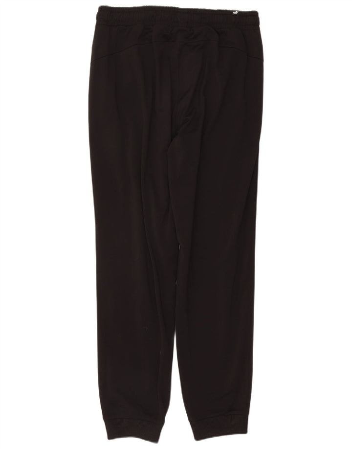Puma Mens Tracksuit Trousers Joggers Large  Black Polyester
