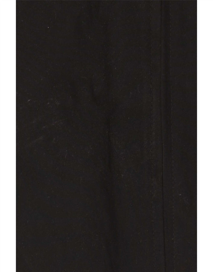 Karl Lagerfeld Mens Overcoat IT 48 Medium Black Polyester