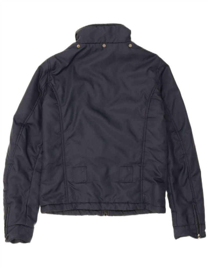 Refrigiwear Womens Windbreaker Jacket UK 14 Medium Navy Blue