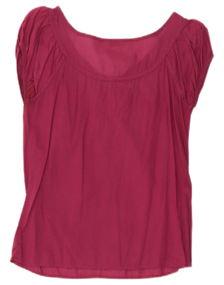 Massimo Dutti Womens Blouse Top EU 36 XS Maroon