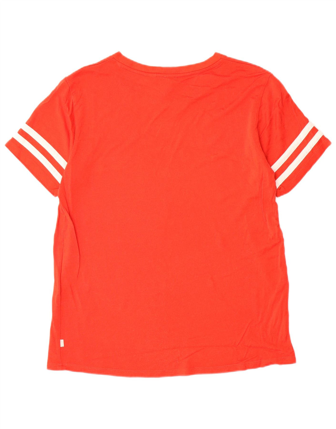 Levi's Womens T-Shirt Top UK 14 Medium Red Viscose