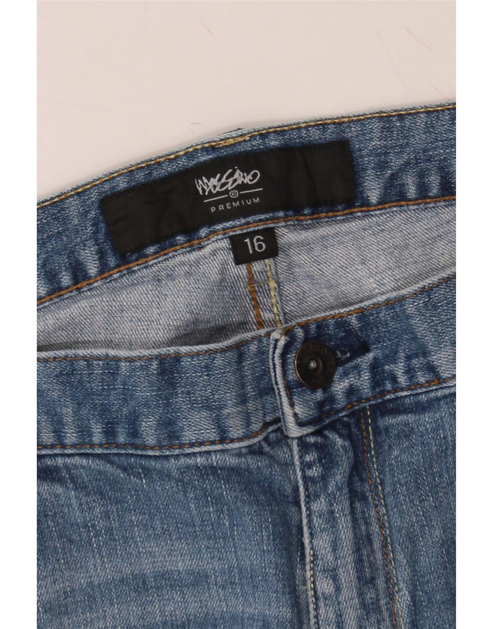 MOSSIMO Womens Bootcut Jeans US 16 2XL W38 L33 Blue Cotton Vintage Mossimo and Second-Hand Mossimo from Messina Hembry 