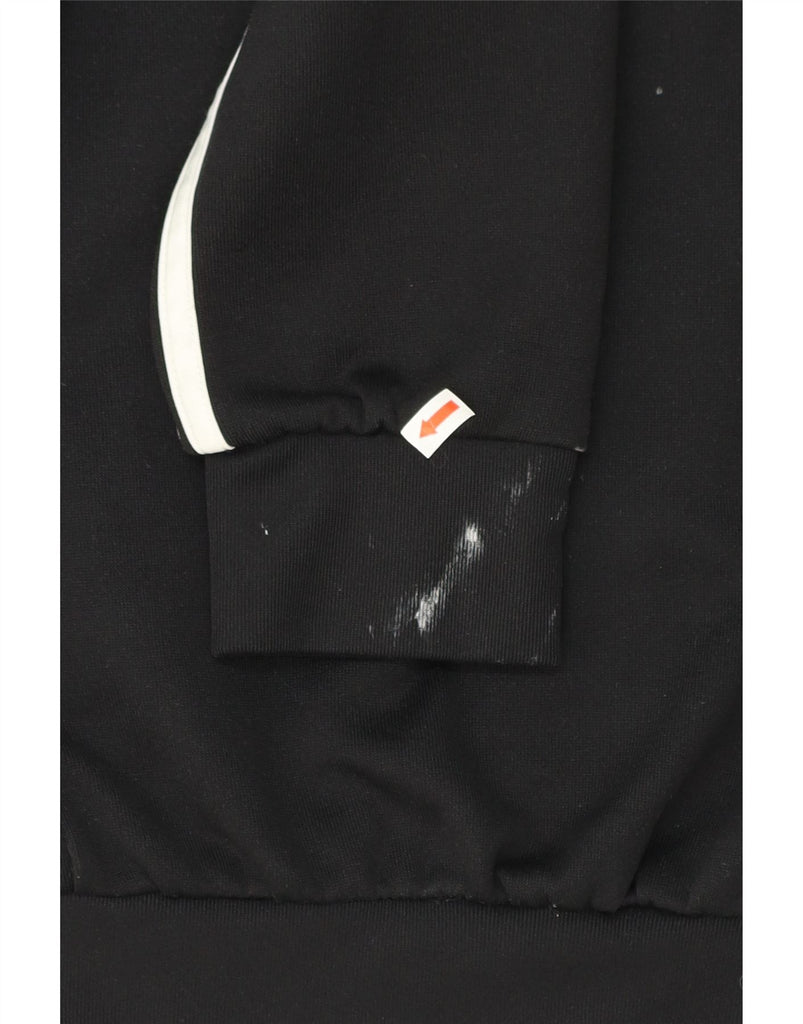 ADIDAS Mens Tracksuit Top Jacket XS Black Polyester Vintage Adidas and Second-Hand Adidas from Messina Hembry 