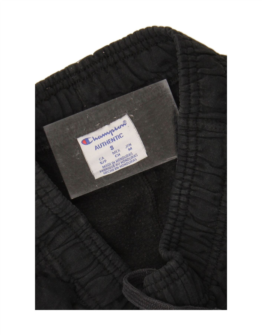 CHAMPION Mens Tracksuit Trousers Joggers Small Black Cotton Vintage Champion and Second-Hand Champion from Messina Hembry 