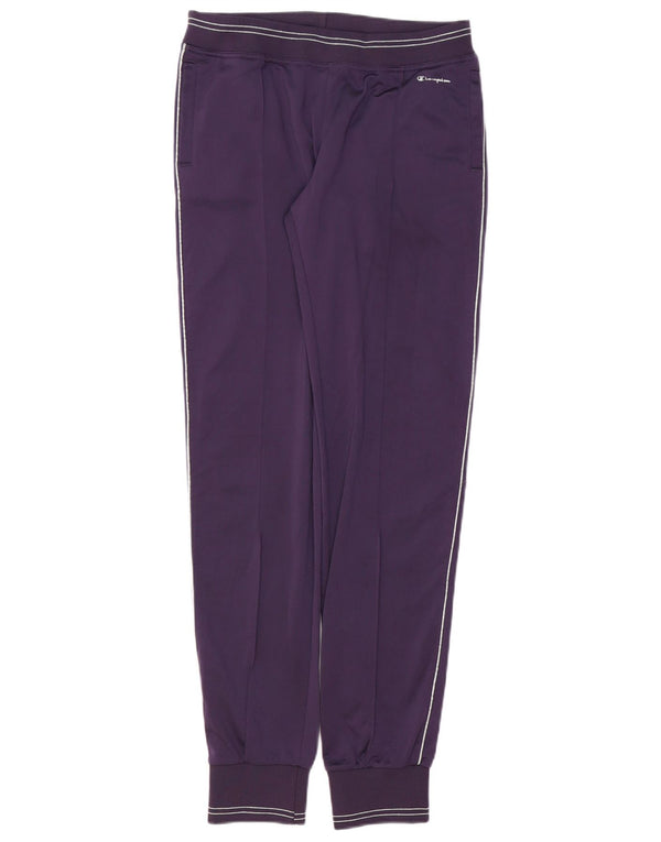 CHAMPION Womens Tracksuit Trousers Joggers UK 12 Medium  Purple