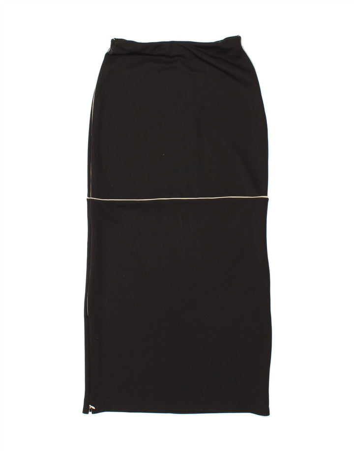 WIT BOY Womens Maxi Skirt Medium W28 Black Vintage Wit Boy and Second-Hand Wit Boy from Messina Hembry 