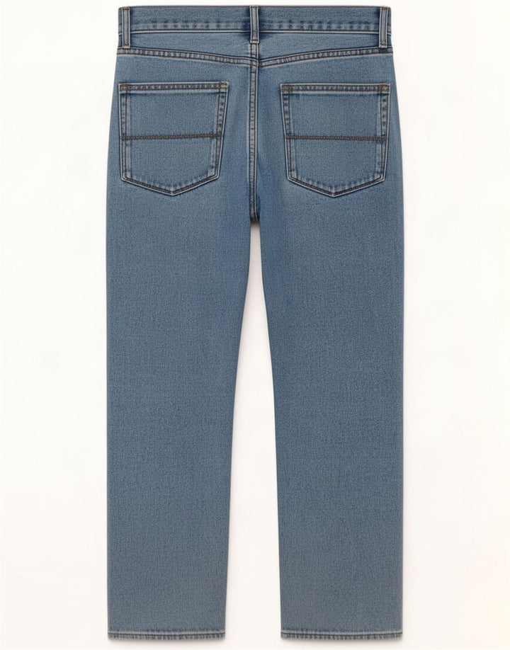 Marks & Spencer Mens Cropped Jeans W32 L25 Blue Cotton