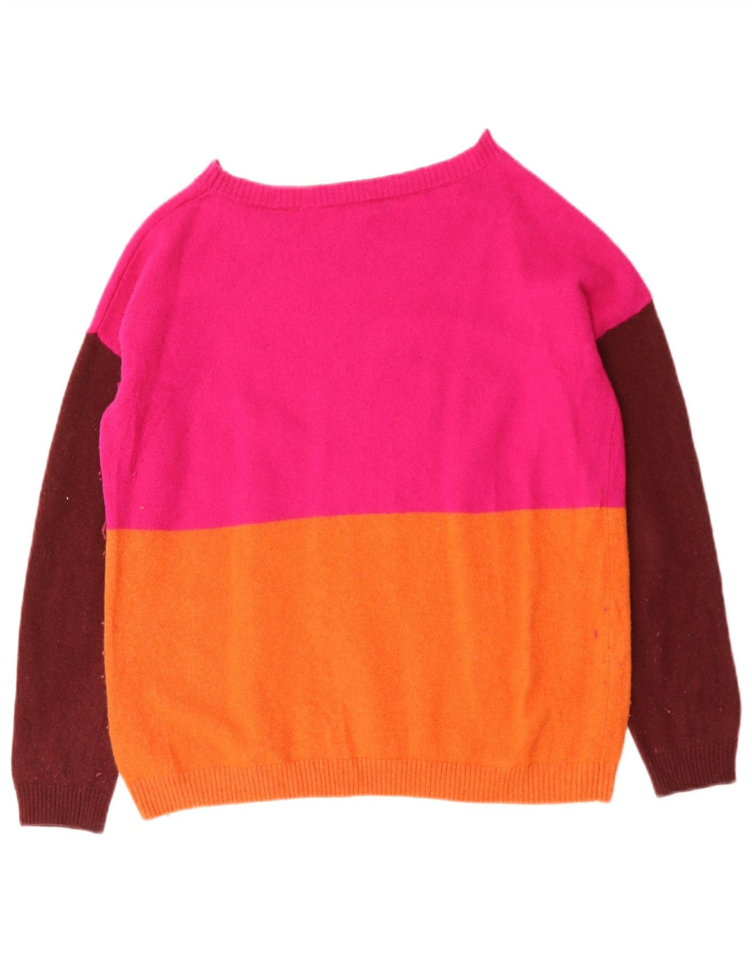 HOBBS Womens Boat Neck Jumper Sweater UK 14 Medium Multicoloured