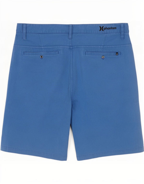 Hurley Mens Chino Shorts Large W36 Blue Polyester