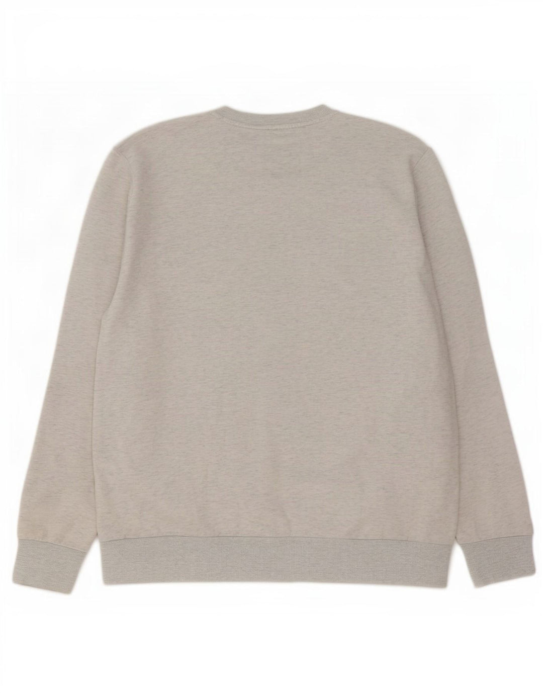 Jack & Jones Mens Graphic Sweatshirt Jumper XL Grey Flecked Cotton