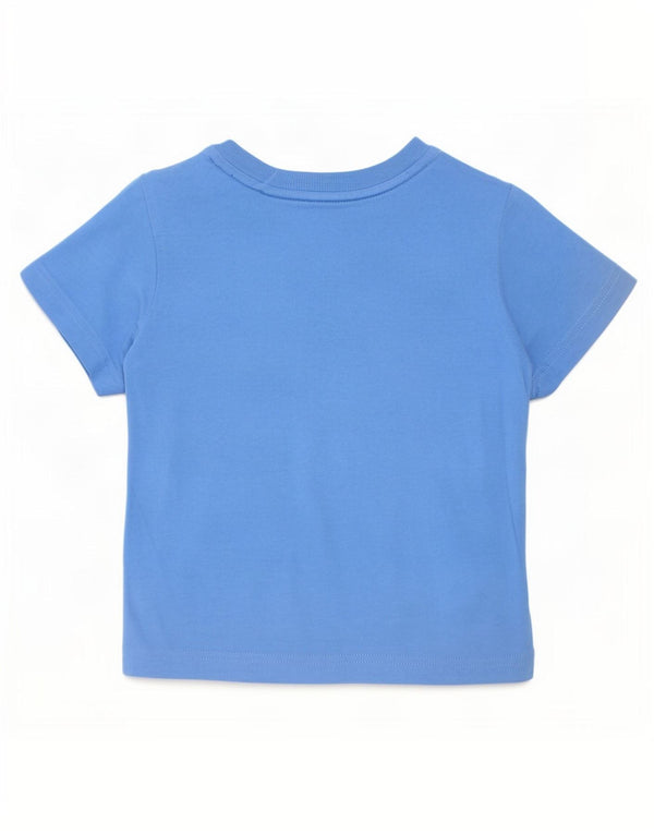Adidas Baby Boys Graphic T-Shirt Top 12-18 Months Blue Cotton